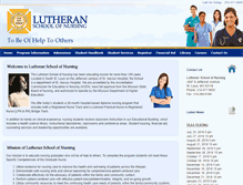 Tablet Screenshot of nursingschoollmc.com